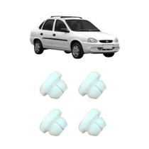Kit 4 Bucha ponta do Cabo Seletor dCambio Automático Corsa