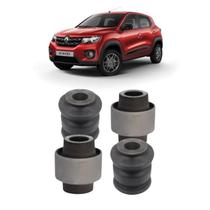 Kit 4 Buchas Bandeja Balança Diant. Renault Kwid 2017... Kit 4 Buchas Bandeja Balança Diant. Renault Kwid 2017...