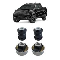 Kit 4 Buchas Bandeja Balança Dianteira Fiat Toro 2016...
