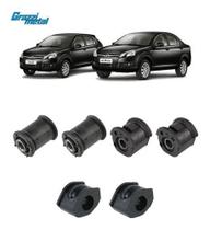 Kit 4 Buchas Bandeja Balança Kit Barra Estabilizadora Jac J3 Kit 4 Buchas Bandeja Balança Kit Barra Estabilizadora Jac J3