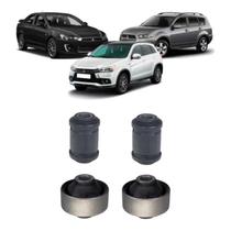 Kit 4 Buchas Bandeja Dianteira Asx, Outlander e Lancer