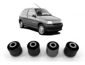 Kit 4 Buchas Bandeja Suspensão Dianteira Renault Clio .../9 Kit 4 Buchas Bandeja Suspensão Dianteira Renault Clio .../9