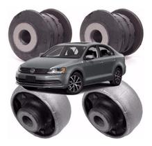 Kit 4 Buchas Bandejas Balanças Dianteiras Jetta 2013 A 2016