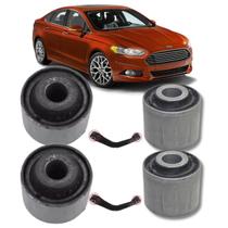 Kit 4 buchas braço curvo traseiro fusion awd fwd 2013 2014 2015 2016 2017 2018 2019