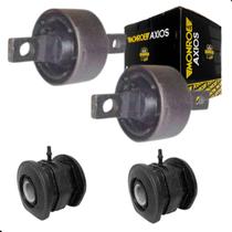 Kit 4 Buchas Civic 96 97 98 99 00 Axios Bandeja e Eixo Kit 4 Buchas Civic 96 97 98 99 00 Axios Bandeja e Eixo