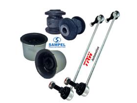Kit 4 Buchas da Bandeja da Suspensão Dianteira SAMPEL + 2 Bieletas Jetta Tiguan 08 09 10 11 12 13 14 Kit 4 Buchas da Bandeja da Suspensão Dianteira SAMPEL + 2 Bieletas Jetta Tiguan 08 09 10 11 12 13 14