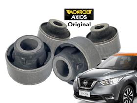 Kit 4 Buchas da Bandeja Dianteira Nissan Kicks Após 2016 Original AXIOS