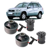 Kit 4 buchas da bandeja dianteira rav4 2000 2001 2002 2003 2004 2005