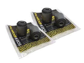 Kit 4 Buchas da Bandeja Inferior Corcel Belina 2 1978 a 1982 AXIOS Sem Aba