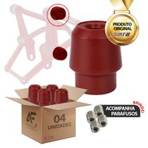 Kit 4 Buchas De Nylon Para Protetor De Motor Stunt Cage Coloridas Kit 4 Buchas De Nylon Para Protetor De Motor Stunt Cage Coloridas