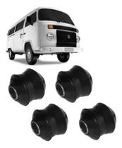 Kit 4 buchas inferior amortecedor dianteiro traseiro kombi 1997 a 2014