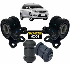 Kit 4 Buchas Menor da Bandeja Dianteira Focus 2009 2010 2011 2012 2013 AXIOS