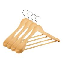 Kit 4 Cabides Executivos Madeira Ombreira Blers Paramount