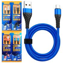 Kit 4 Cabos Carregador 2 Metros Micro USB V8 Original Inova