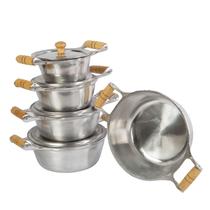 kit 4 Caçarolas Aluminio Batido Fundido Grosso tam 14 ao 20 kit 4 Caçarolas Aluminio Batido Fundido Grosso tam 14 ao 20