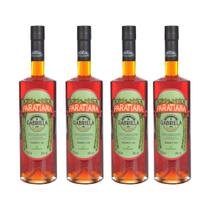 Kit 4 Cachaças Gabriela Cravo E Canela Paratiana 700 ml Premium Paraty Jorge Amado Destilada Qualidade Descansada Pinga Kit 4 Cachaças Gabriela Cravo E Canela Paratiana 700 ml Premium Paraty Jorge Amado Destilada Qualidade Descansada Pinga