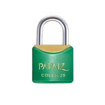 Kit 4 Cadeados Papaiz 25mm Verde KA1 Kit 4 Cadeados Papaiz 25mm Verde KA1