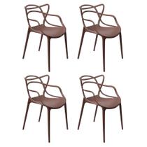 Kit 4 Cadeiras Alegra Polipropileno Mesa Jantar Cozinha Varanda Jardim Piscina Escritório Kit 4 Cadeiras Alegra Polipropileno Mesa Jantar Cozinha Varanda Jardim Piscina Escritório
