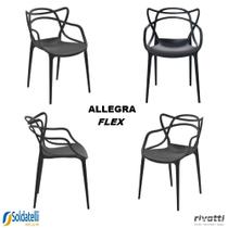 Kit 4 Cadeiras Allegra Flex PP Várias Cores - Rivatti Kit 4 Cadeiras Allegra Flex PP Várias Cores - Rivatti