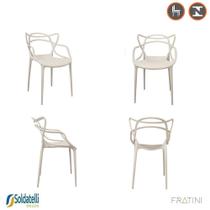 Kit 4 Cadeiras Aviv PP Várias Cores - Fratini