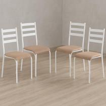 Kit 4 Cadeiras de Jantar Varanda Cozinha Sala de Estar Epoxi 541.sli