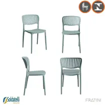 Kit 4 Cadeiras Design Havana Empilhável Inmetro Várias Cores PP - Fratini