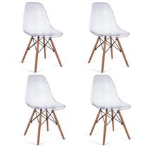 Kit 4 Cadeiras Eames PP Dsw-m Kit 4 Cadeiras Eames PP Dsw-m