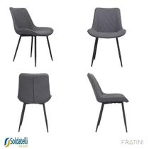 Kit 4 Cadeiras Haifa PU Várias Cores - Fratini