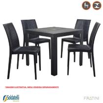 Kit 4 Cadeiras Ibiza PP Várias Cores - Fratini