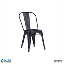 Kit 4 Cadeiras Iron em aço Várias Cores - Rivatti