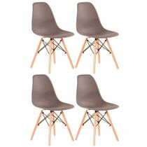 Kit 4 Cadeiras Laráz Eames Eiffel Dsw - Fendi Kit 4 Cadeiras Laráz Eames Eiffel Dsw - Fendi