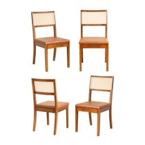 Kit 4 Cadeiras Madeira Maciça Tiê CabeCasa MadeiraOriginals