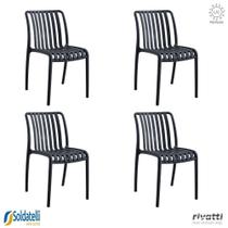 Kit 4 Cadeiras Outdoor Gávea Várias Cores - Rivatti