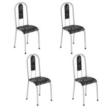 Kit 4 Cadeiras para Sala de Jantar Fernanda