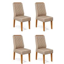 Kit 4 Cadeiras para Sala de Jantar Lidia Kit 4 Cadeiras para Sala de Jantar Lidia