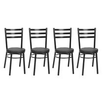 Kit 4 Cadeiras para Sala de Jantar Pintadas Cp80 Debrum