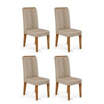 Kit 4 Cadeiras para Sala de Jantar Yasmin Kit 4 Cadeiras para Sala de Jantar Yasmin