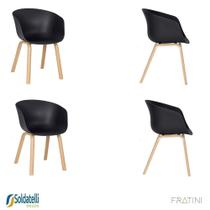 Kit 4 Cadeiras Toledo PP Várias Cores - Fratini