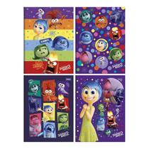 Kit 4 Caderno Escolar Brochurão 80Fls Divertidamente Foroni