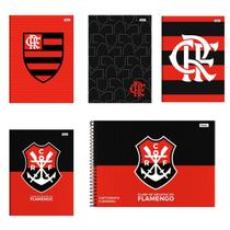 Kit 4 Caderno Flamengo Brochurao + Desenho - Foroni