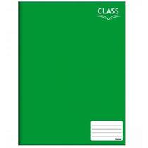 Kit 4 cadernos brochura capa dura escolar pautado 80 folhas resistente