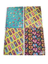 Kit 4 Cadernos Pop Collection 1M e 96 folhas Kit 4 Cadernos Pop Collection 1M e 96 folhas