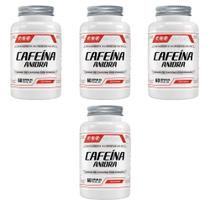 Kit 4 Cafeína Anidra 200mg 4x60 cápsulas FNB Sports Nutrition Kit 4 Cafeína Anidra 200mg 4x60 cápsulas FNB Sports Nutrition