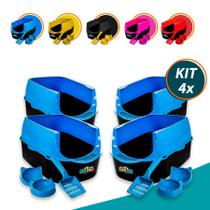 Kit 4 Caixa Areia Bandeja Furba Desmontável P/ Gatos