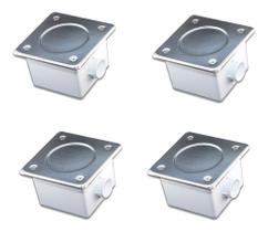 Kit 4 Caixa De Passagem Para Led Piscina