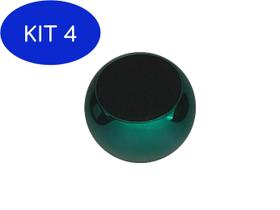 Kit 4 Caixa De Som Mini Speaker 3W - Verde