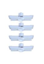 Kit 4 Caixa Passagem Embutir Spot Led Laje Plafon 5w Mr16
