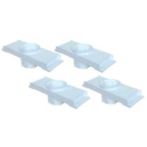 Kit 4 Caixa Passagem Embutir Spot Led Laje Plafon 7w Par20 Kit 4 Caixa Passagem Embutir Spot Led Laje Plafon 7w Par20