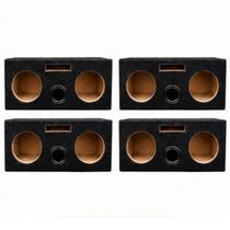 Kit 4 Caixas 2x6 Polegadas Dutada Porta Malas APSounds