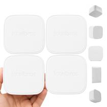 Kit 4 Caixas de Passagem Intelbras VBOX 1000 Mini p/ Câmeras CFTV Instalação Compacta